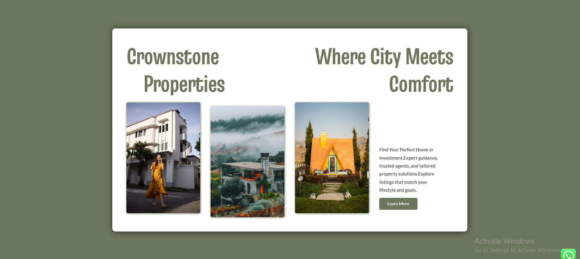 crownstone properties