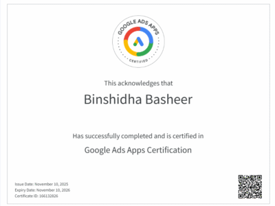 google ads apps certificate google ads apps certificate