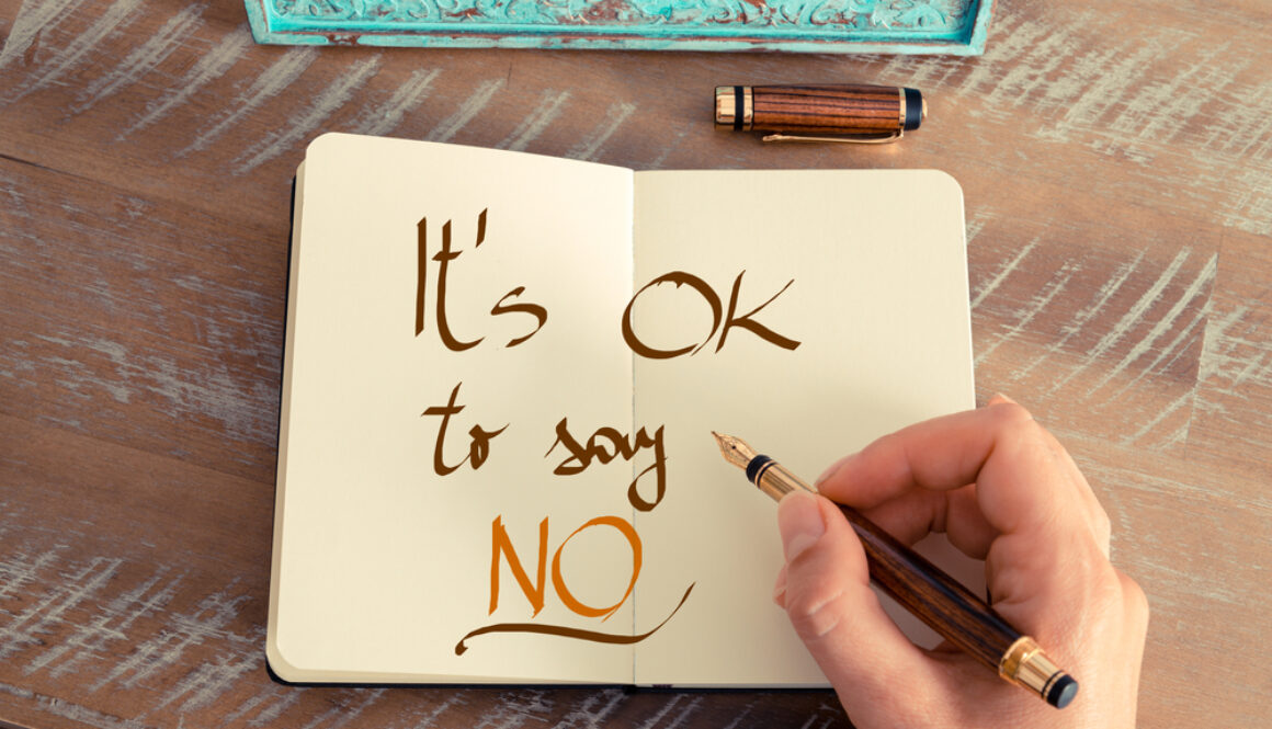 The power of saying no